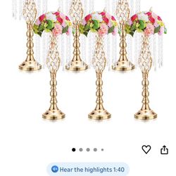 Wedding decor chandeliers