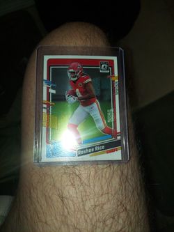 2023 Panini Donruss Optic Football Rashee Rice Rated Rookie Base Card  #257 🔥 Pristine Condition 