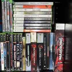 Original Xbox & Xbox 360 & Xbox One Games 
