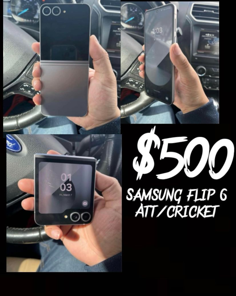 Samsung Galaxy Z Flip 6 Att/Cricket 256GB
