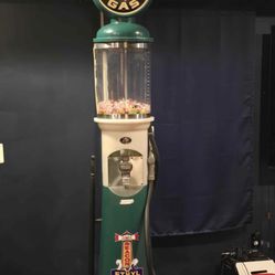 Polly Gas Gravity Feed Visible Gas Pump Gumball Machine 