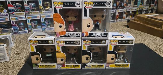 Funko Pop F•R•I•E•N•D•S Lot of 6