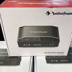 500 Watts RMS 1 Channel Amp