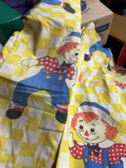 Raggedy and bedsheets
