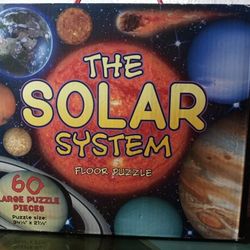 The Solar System Floor Puzzle