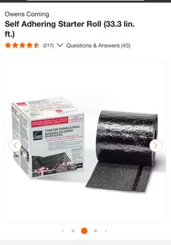 Owens Corning Self Adhering Starter Roofing Roll (33.3 lin. ft.)