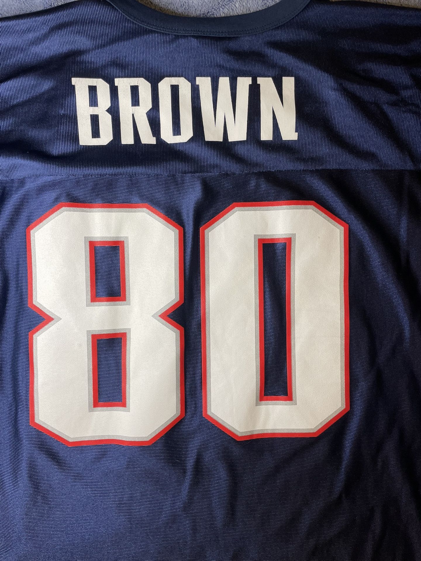 XL Troy Brown New England Patriots Jersey