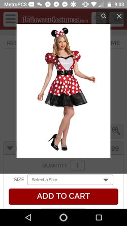 Minnie mouse costume
