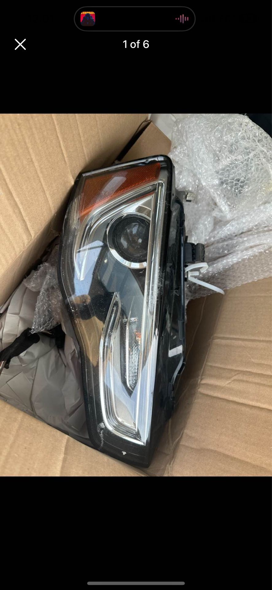 Audi Passenger Headlight