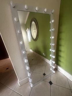 Lighted mirror