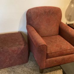 Armchair & Footstool