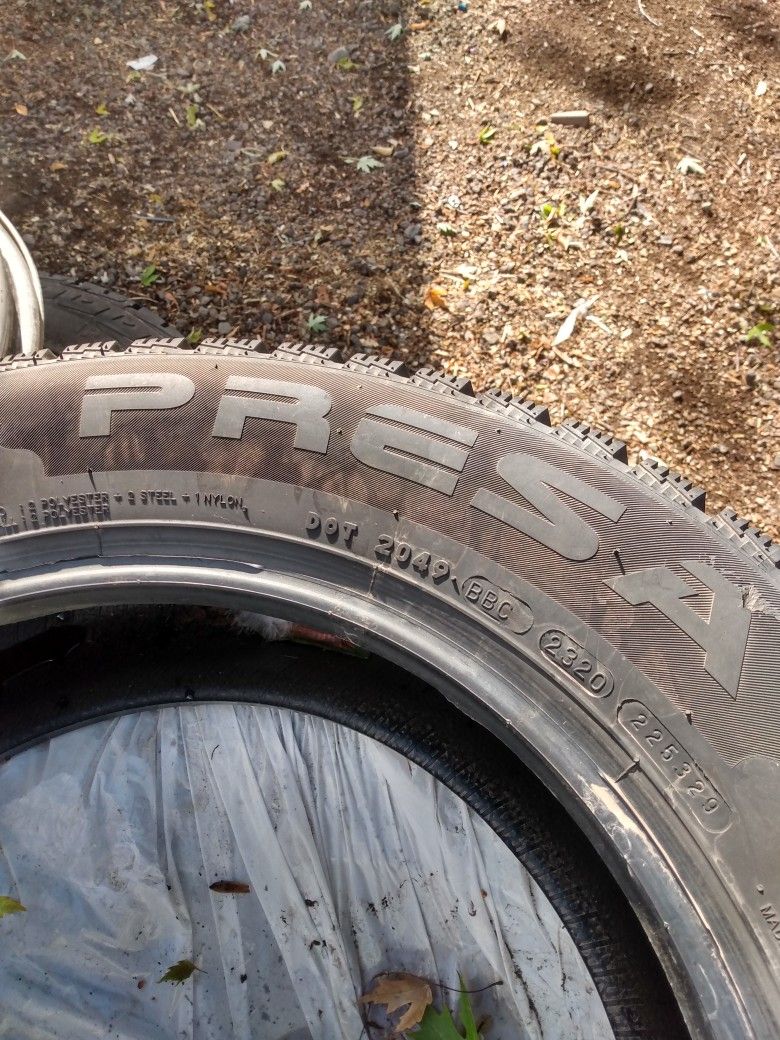 16" Studded Tires