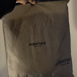 Essentials Light Oatmeal Hoodie