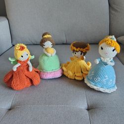 Handmade Topsy-Turvy Crochet Flip Dolls – Reversible 2-in-1 ($50 Each)