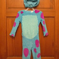 Monsters University "Sully" Halloween Costume Size S(3T-4T)