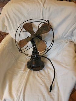 Antique Metal Fan