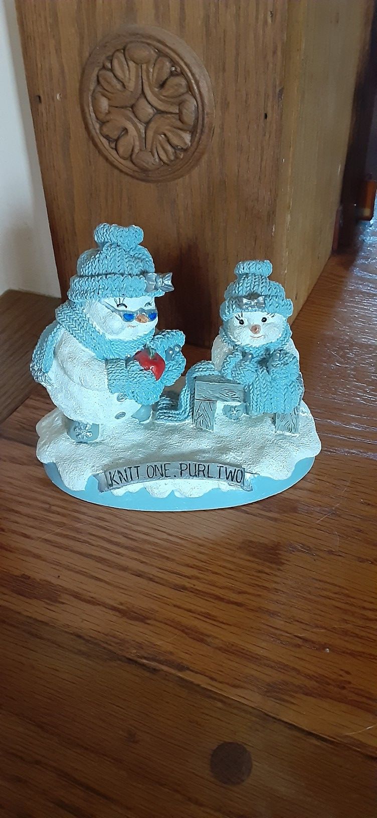 Snow Buddies Blizzy Knit One, Purl Two collectible