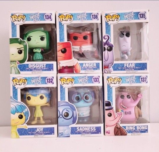 Inside Out Funko Pops *COMPLETE*