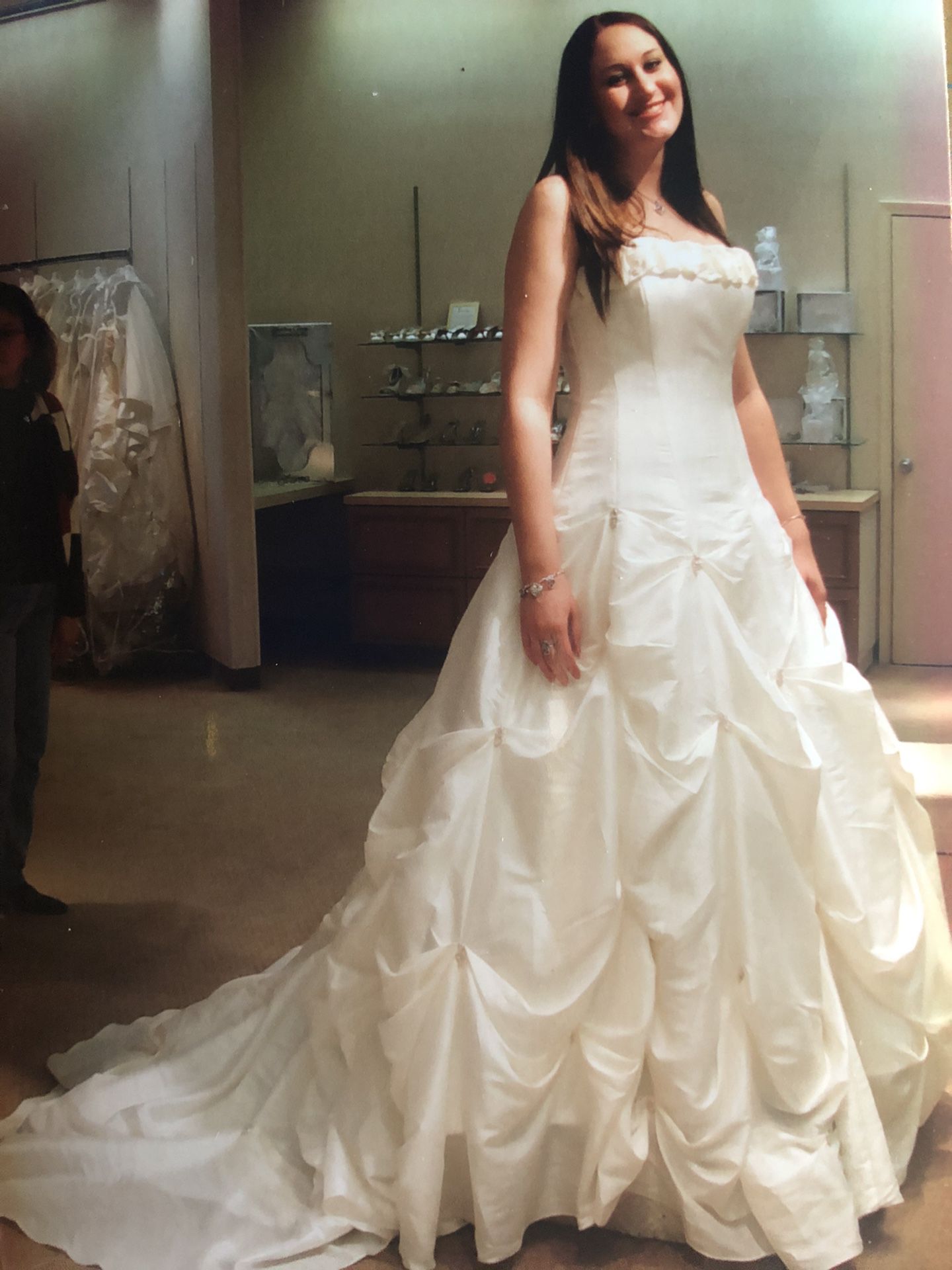 Wedding Dress, Tiara, Petticoat