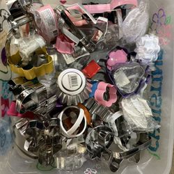 Variety Of Cookie Cutters 