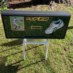 VINTAGE BARRY ZITO OAKLAND ATHLETICS AUTOGRAPHED AND FRAMED MEMORABILIA
