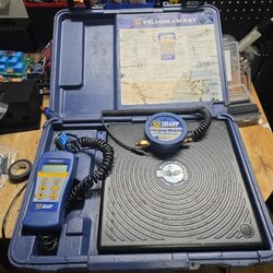 Yellow Jacket Refrigerant Scale With Charging Module