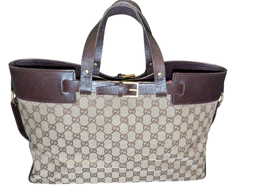 Authentic Gucci Weekender/Tote Bag