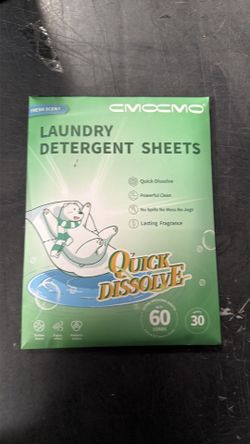 Laundry Detergent Sheets 60 loads