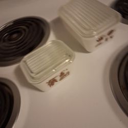 Two Pyrex Dishes W Lids 