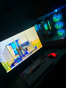 High-Performance Gaming Rig & 240Hz Acer Setup