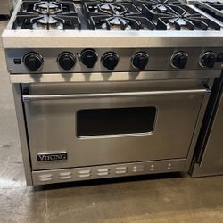 Viking 36”Wide All Gas Range Stove In Stainless Steel 