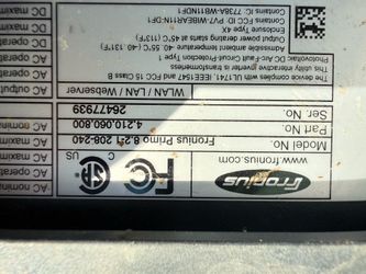 Fronius solar inverter
