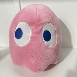 Pac Man Pinky Stuffed Animal 8”