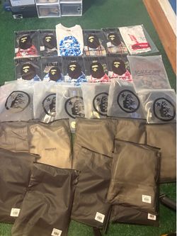 Bape essential and Hellstar shorts