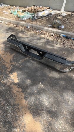 Silverado rear back bumper 2019 to 2023