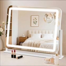 VANITY MIRROR W. LIGHT! 22"X17"! NEW IN BOX!
ESPEJO CON LUZ!
NUEVO EN CAJA!