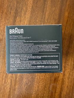 Braun 3-in-1 Shaver Care