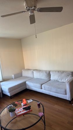 Beige Sectional Couch