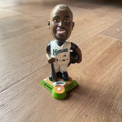 Florida Marlins Cliff Floyd Autographed Bobblehead (Authenticated By The MLB)