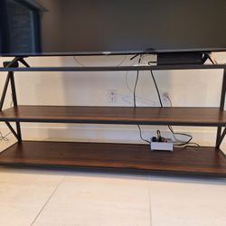 TV Stand + Coffee Bar With Storage Buffet Cabinet