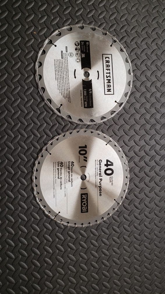 Saw Blades: 10" General Purpose