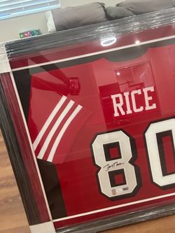Jerry Rice signed Jersey