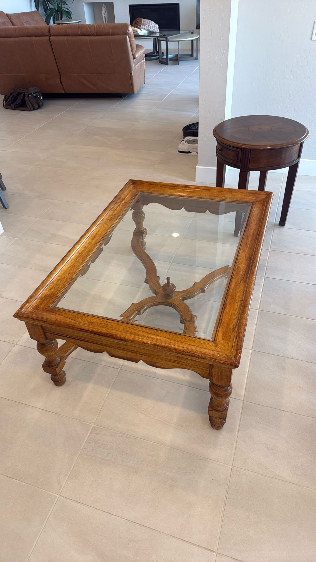 Coffee Table With End Table