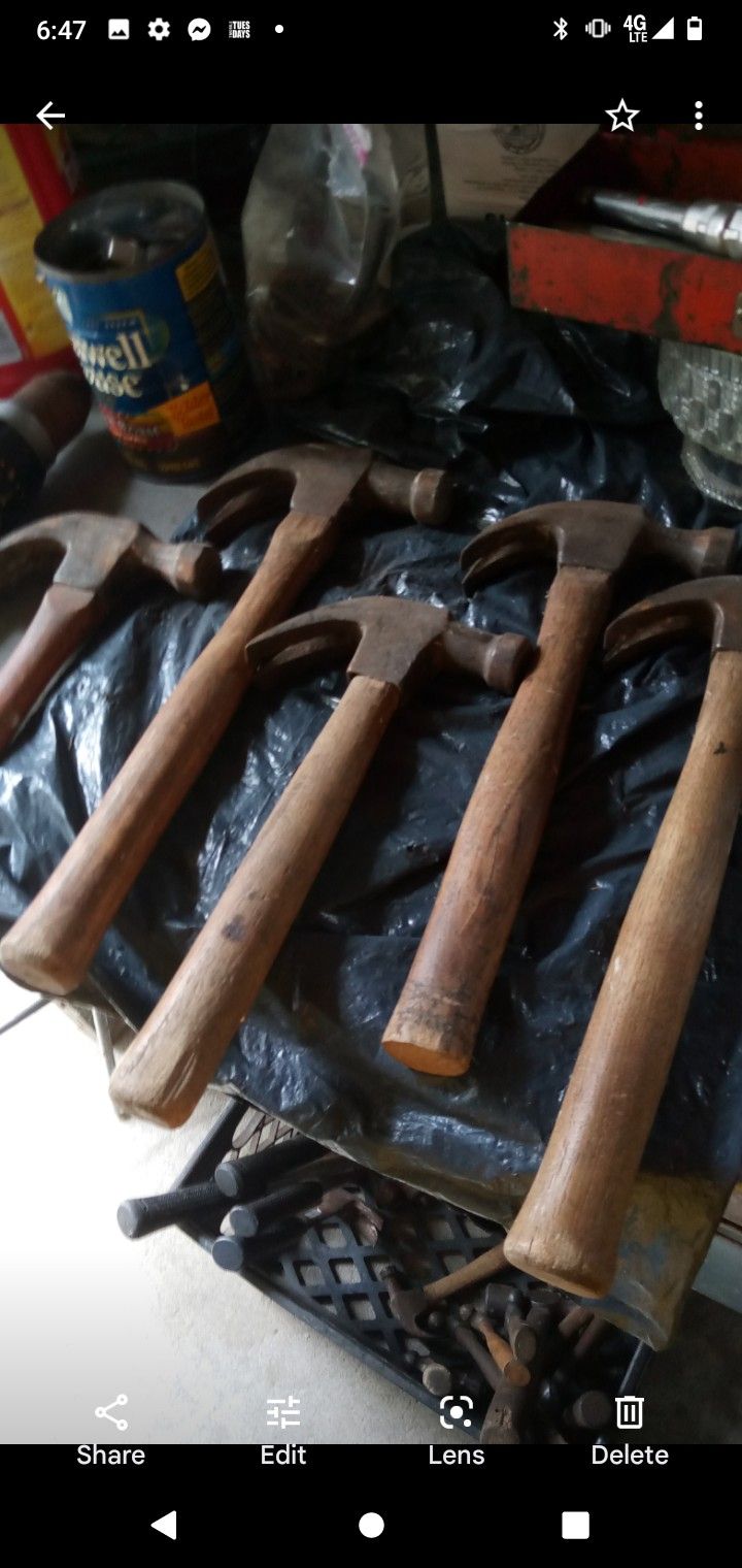 Vintage Hammers. $8 EACH
