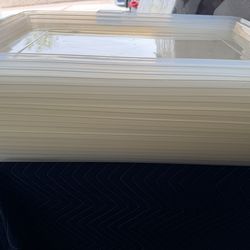 Full sheet pan covers and baking mats