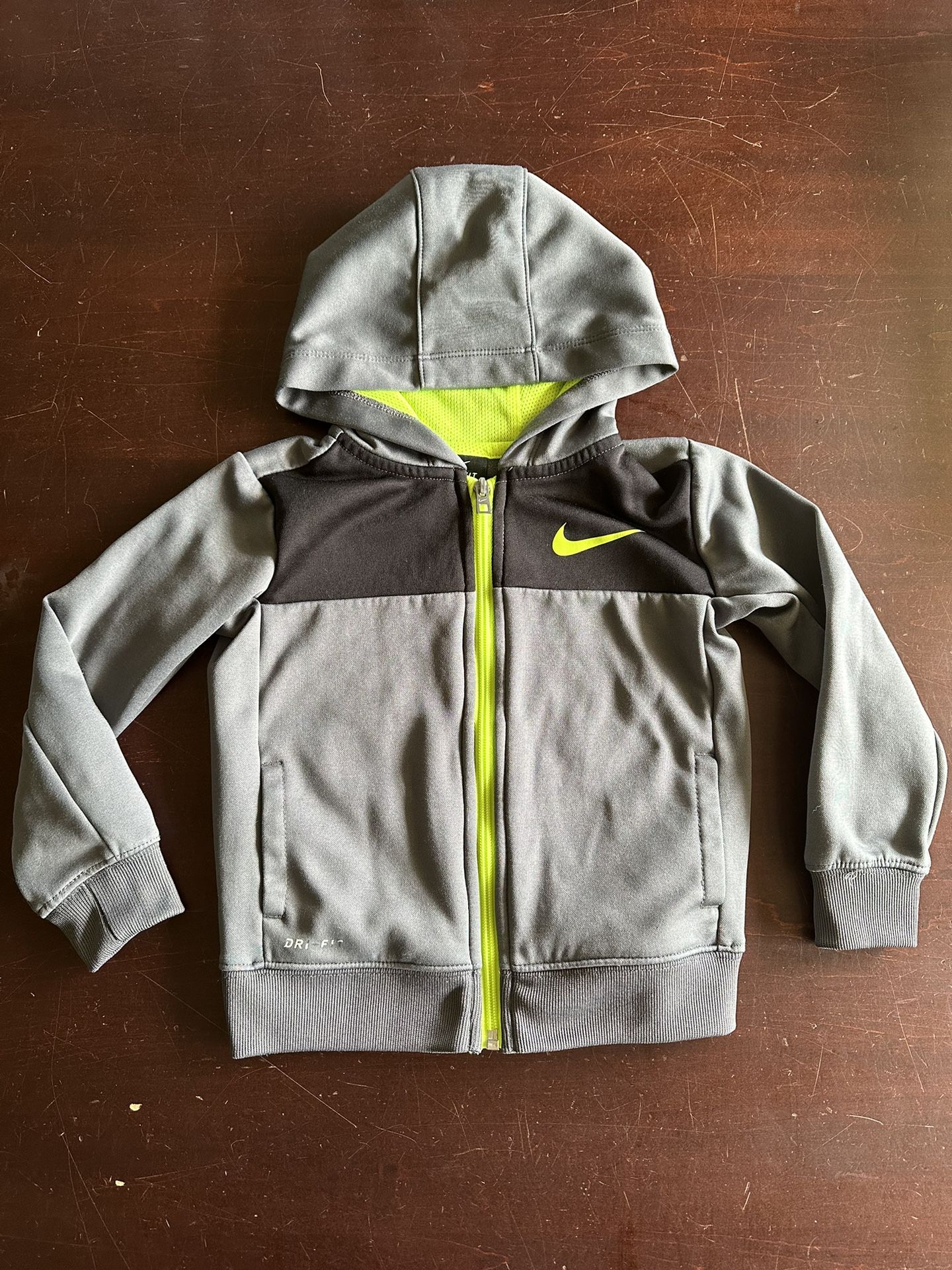 Toddler Boy Nike Zip Up Hoodie Athletic Jacket Size 3T