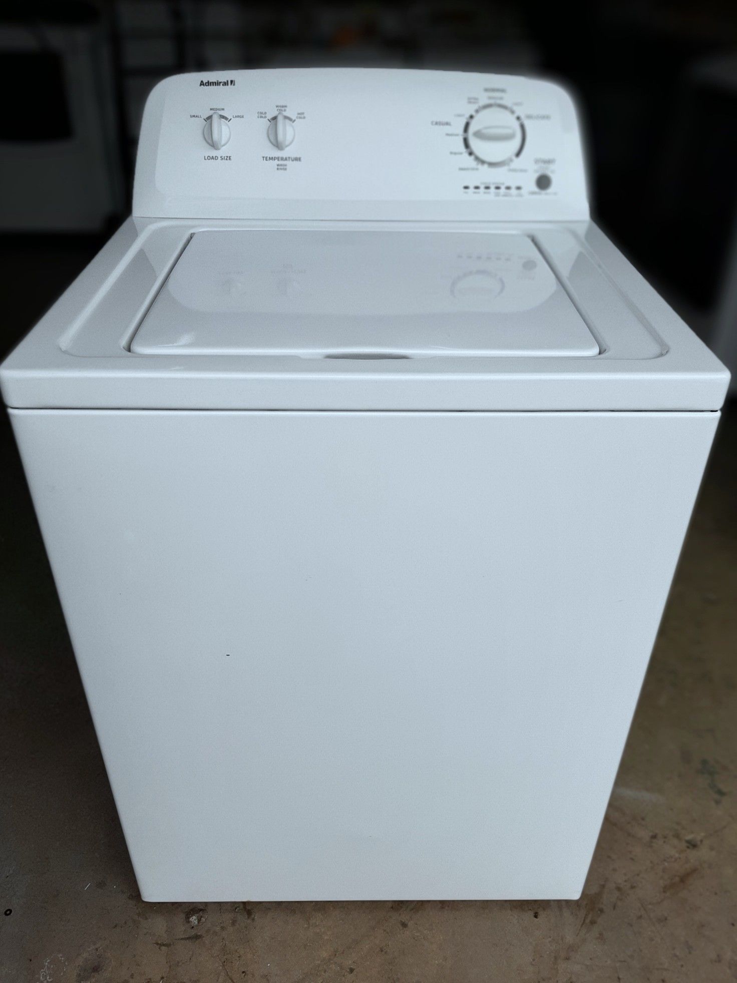 Washer Admiral by Whirlpool (FREE DELIVERY & INSTALLATION)