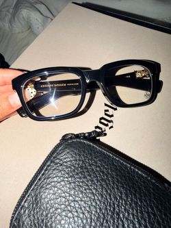 Chrome heart glasses
