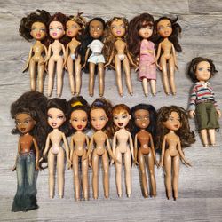 Bratz Doll Bulk Bundle Lot x 15 Bratz Fashion Dolls 2000s Lot MGA Entertainment Y2K