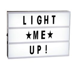 Darice (contact info removed)0 Led Light Box Sign: 8.5 × 11.75" Sign with 95 Letters brand new with box